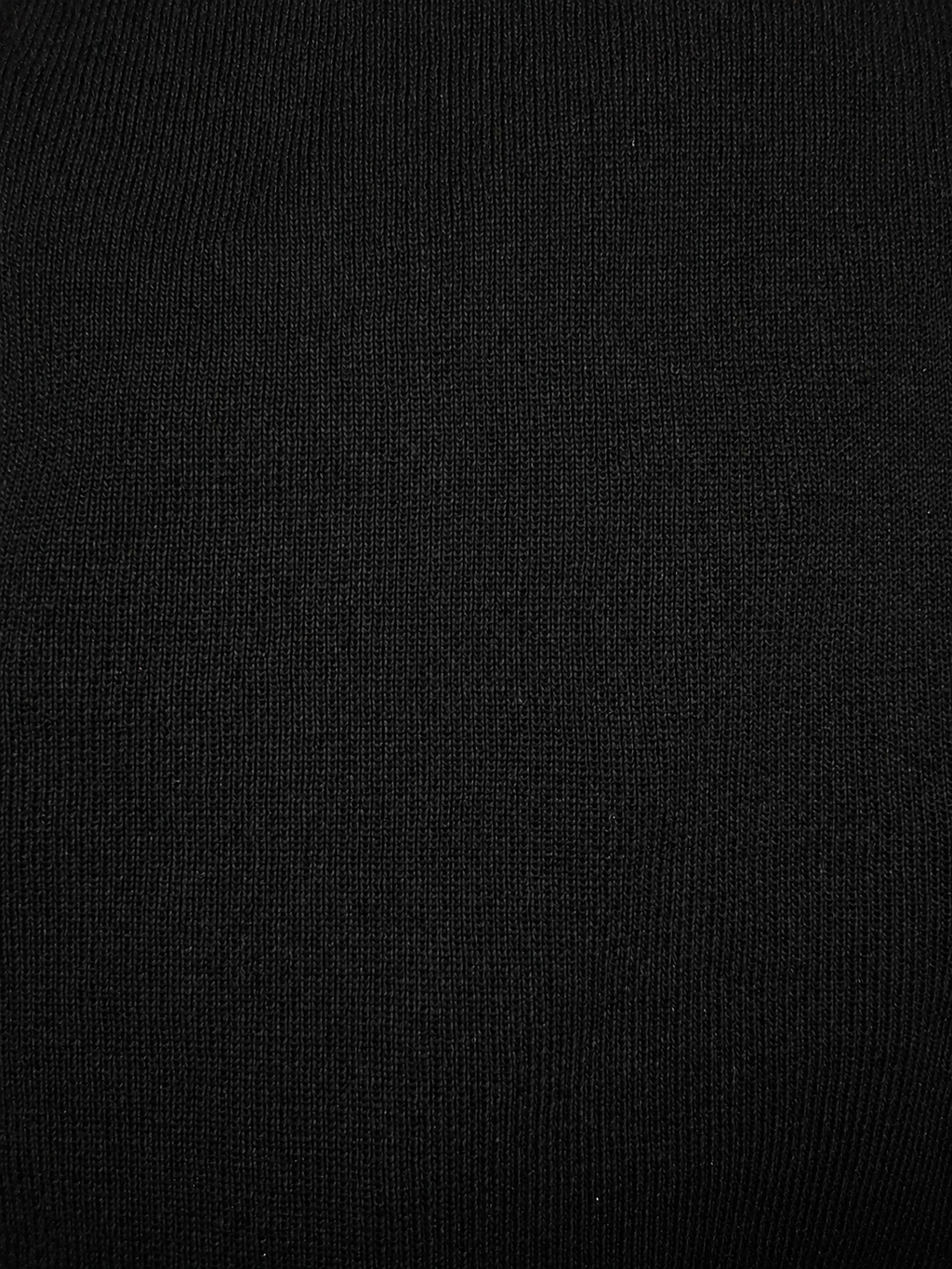 Black Ribbed Bodycon Mini Dress with Polo Collar