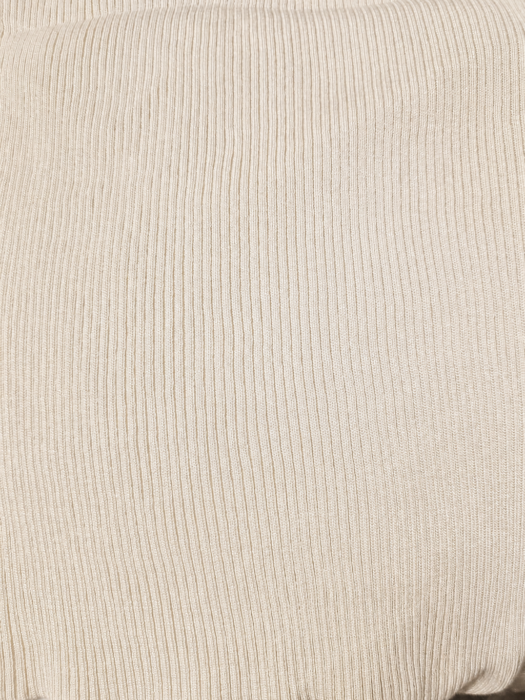 Ivory Ribbed Bodycon Mini Dress with Criss-Cross Detail