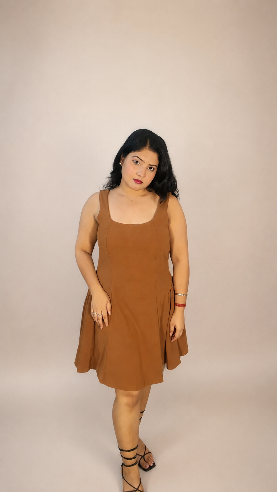 Fit & Flare Mini Dress