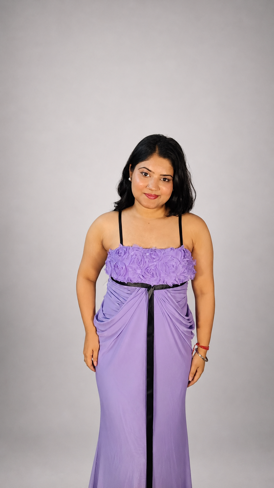 Bloom Rosette Maxi Dress