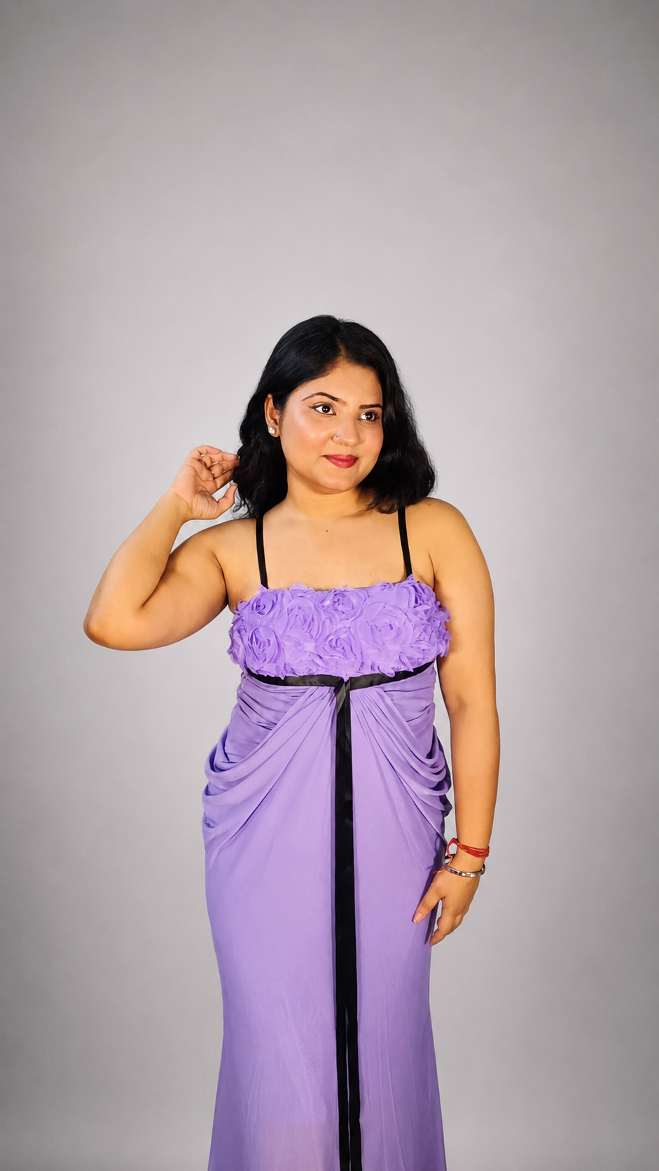 Bloom Rosette Maxi Dress